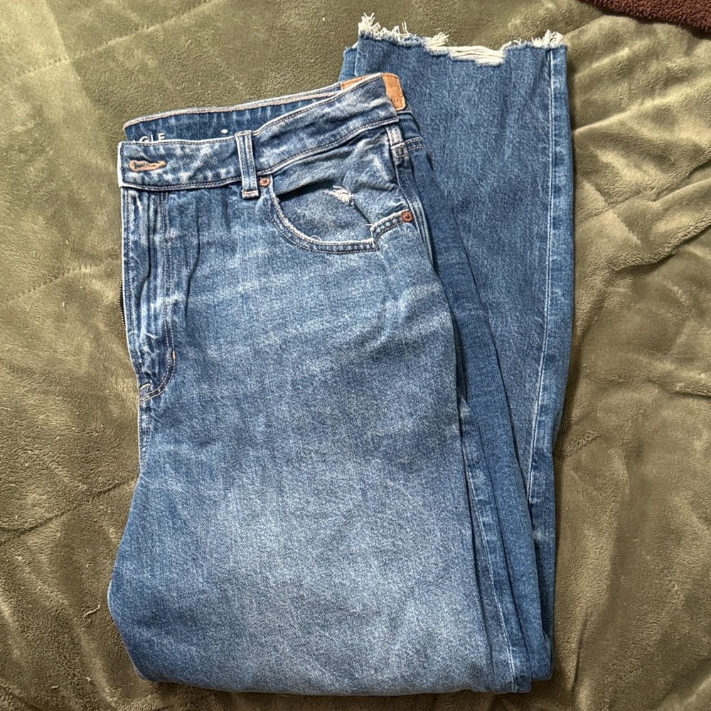American Eagle Strigid Mom Jean